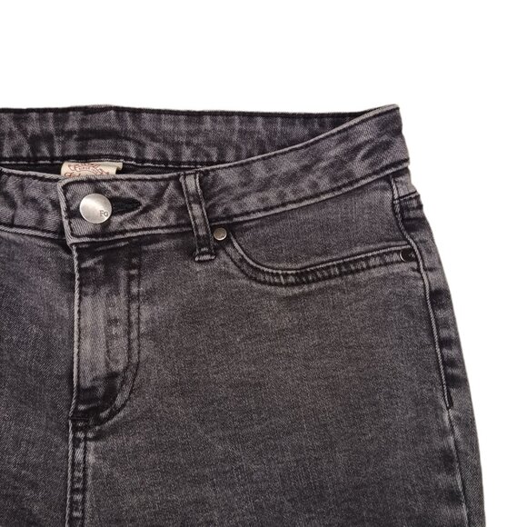 Faded Glory Womens Size 6 Skinny Jeans Black Viscose Blend Stretch Ladies 6 Jean - Picture 12 of 12